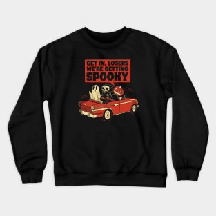 Getting Spooky with Cats - Halloween Crewneck Sweatshirt